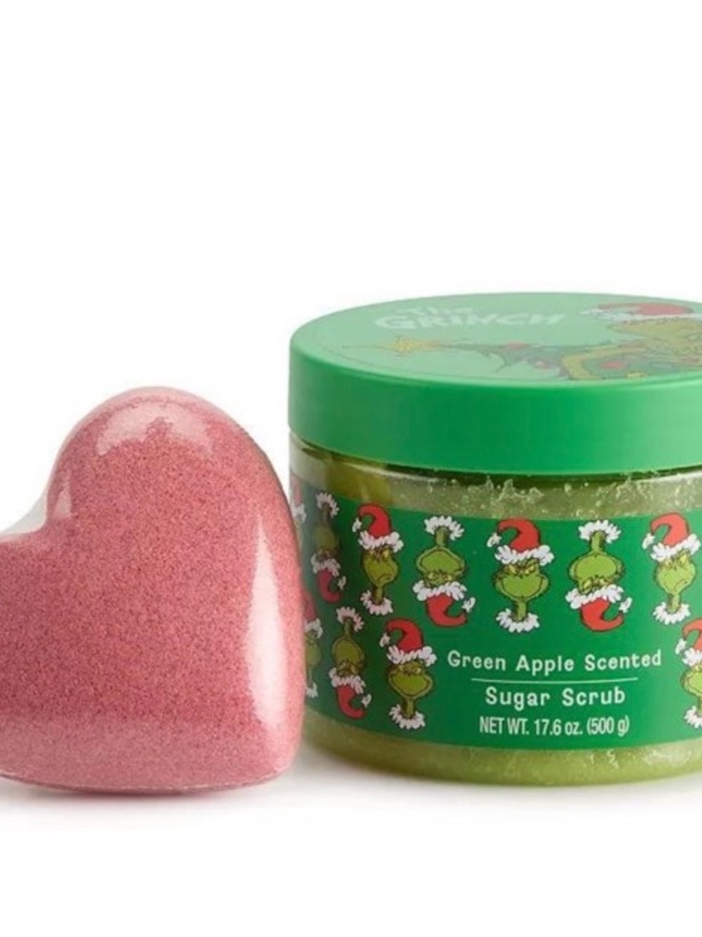 Grinch Bath Bomb & Sugar Scrub Set